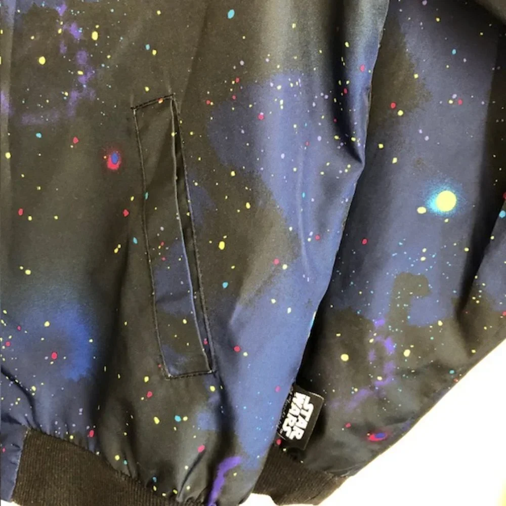 DISNEY STAR WARS Kids Galaxy Bomber Lightweight Jacket 7/8